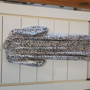 Ann Taylor Animal Print Dress